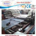 Línea de extrusión de teja transparente de PVC máquina / techo de PVC